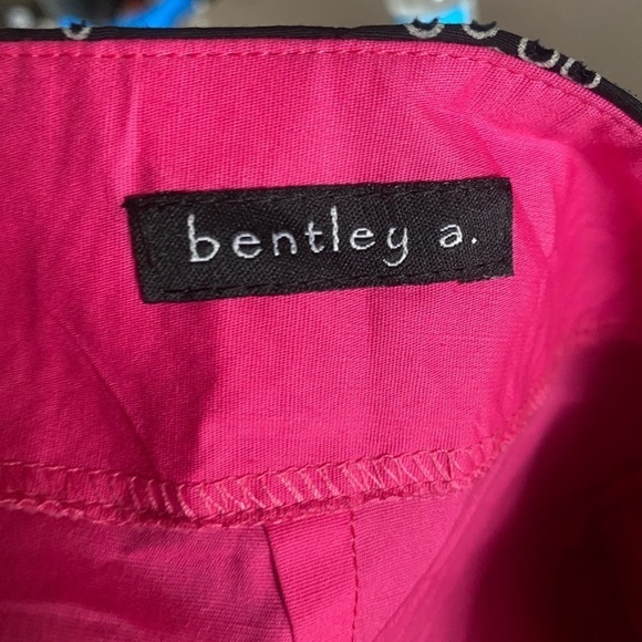 bently a. Y2K Perforated Black/ White Circle Overlay Mini Skirt I Size: 14 - Picture 10 of 13